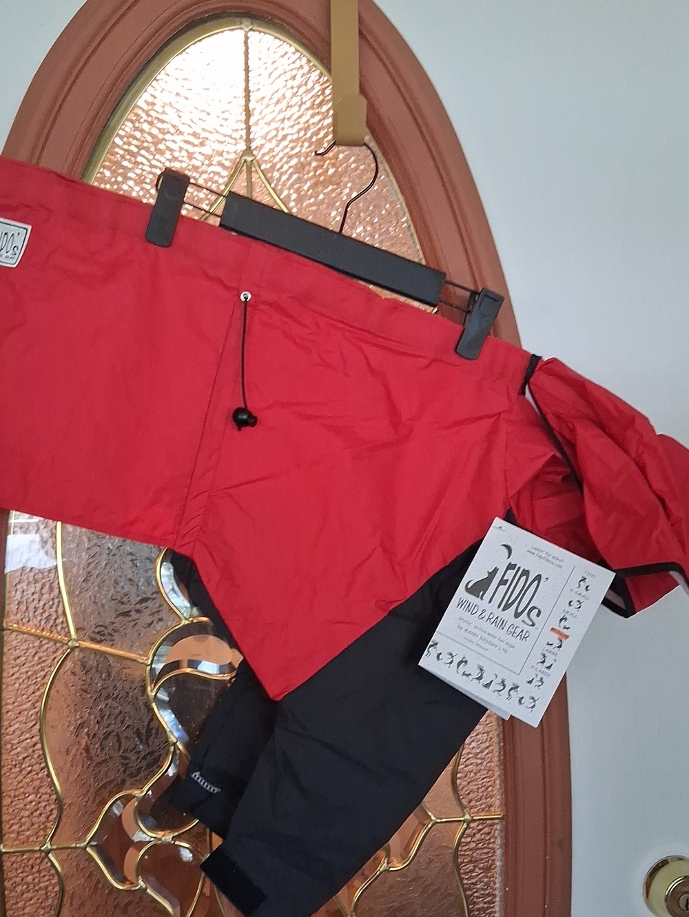 Wind & Rain Dog Jacket - Red